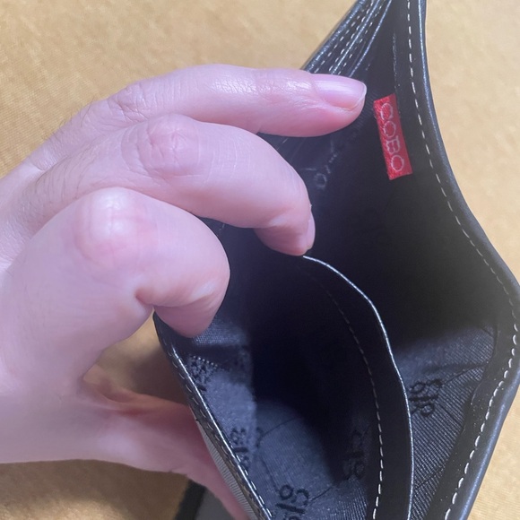 Cobo Bi-Fold Wallet 12 Card Slots Large Capacity Unisex - Picture 6 of 8